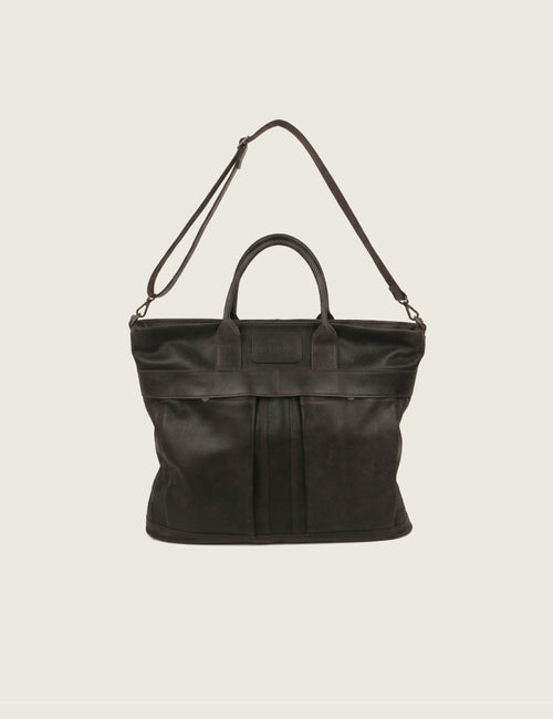 Vintage Leather Helmet Bag