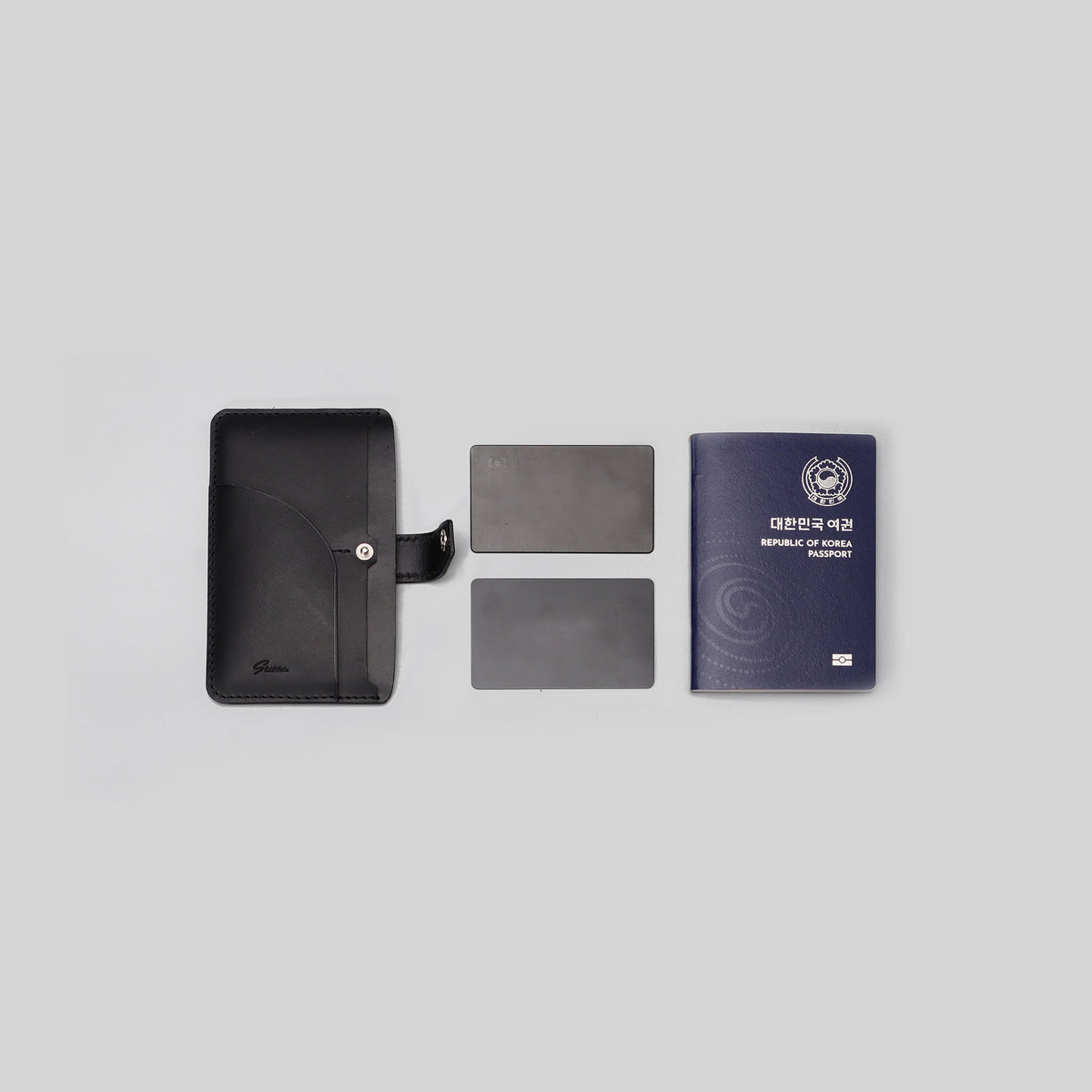 Passport Wallet — Black