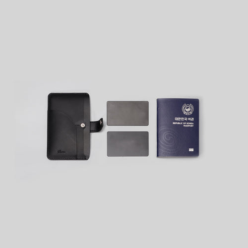 Passport Wallet — Black