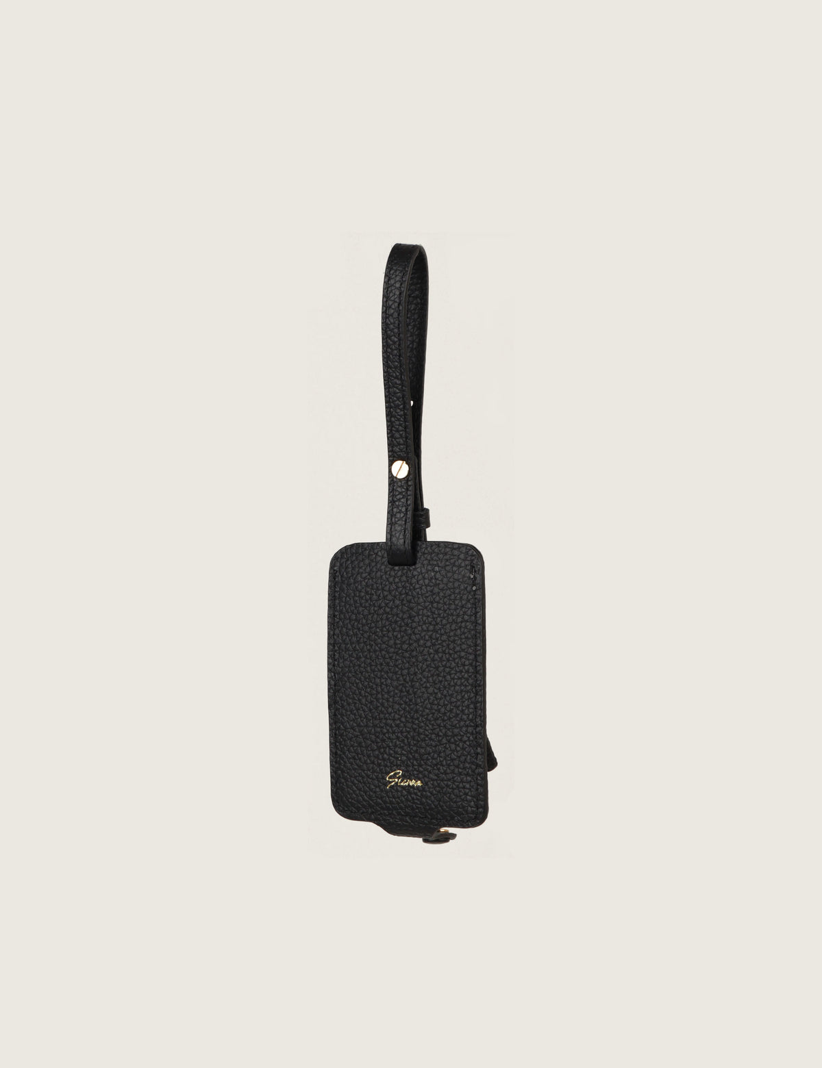 Luggage Tag — Shrunken Black