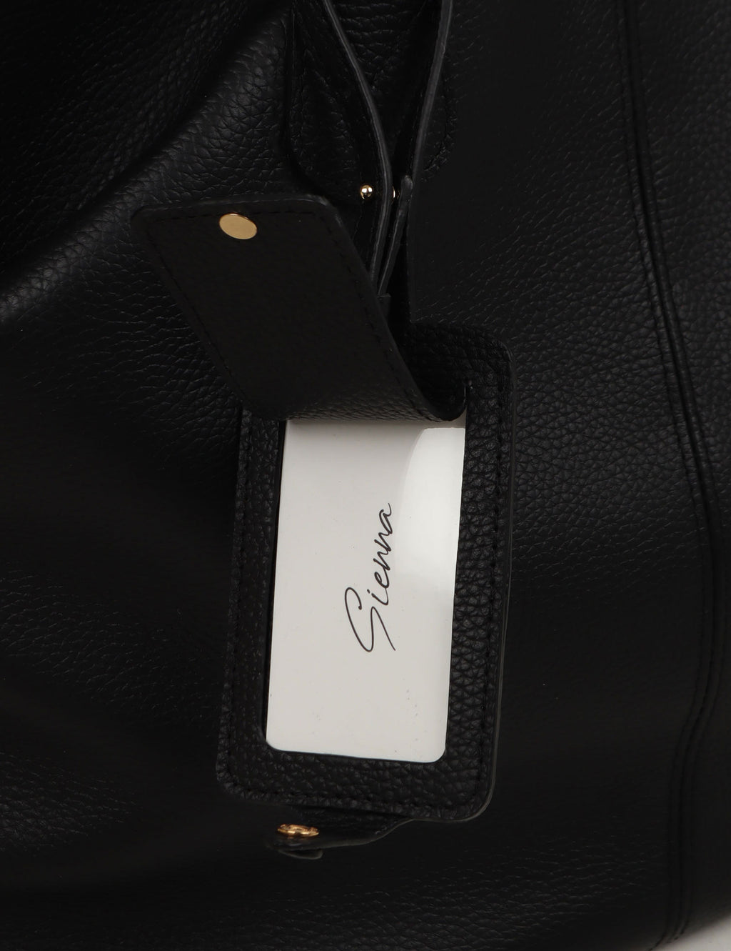 Luggage Tag — Shrunken Black