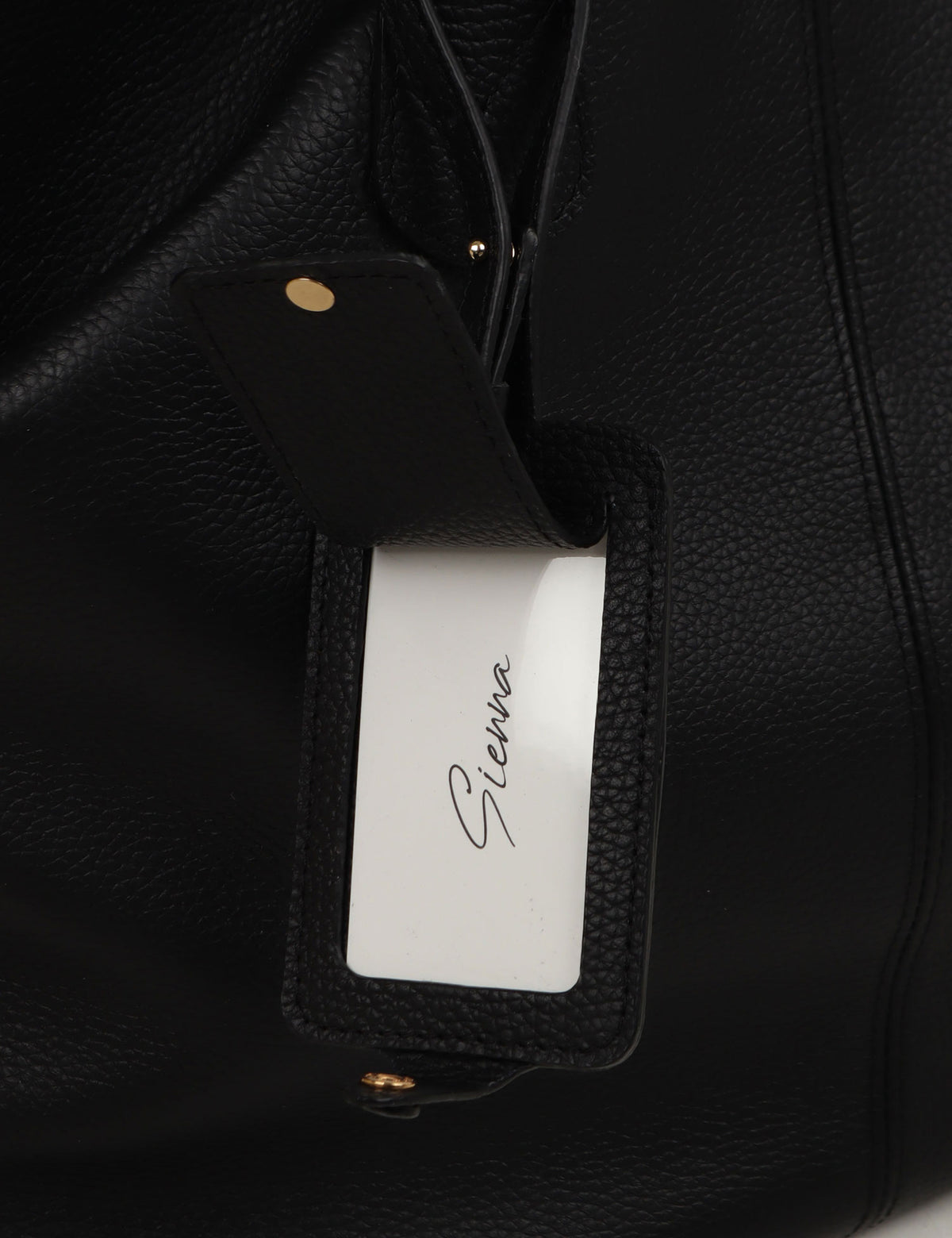 Luggage Tag — Shrunken Black