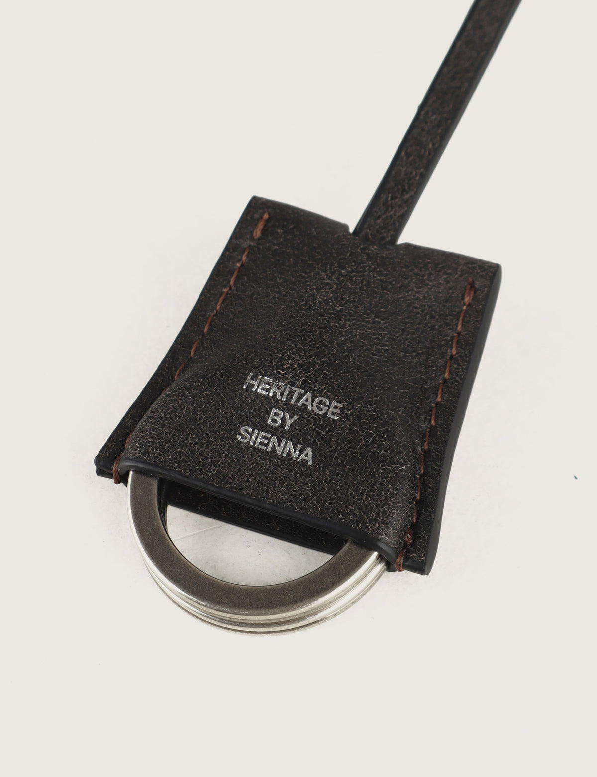 Vintage Leather Charm
